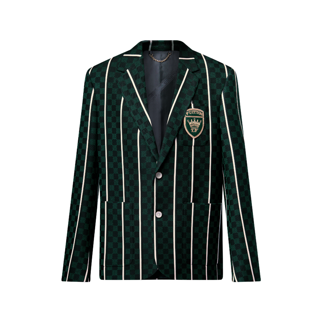 Graphic Tailored Single-Breasted City Jacket - Ready-to-Wear